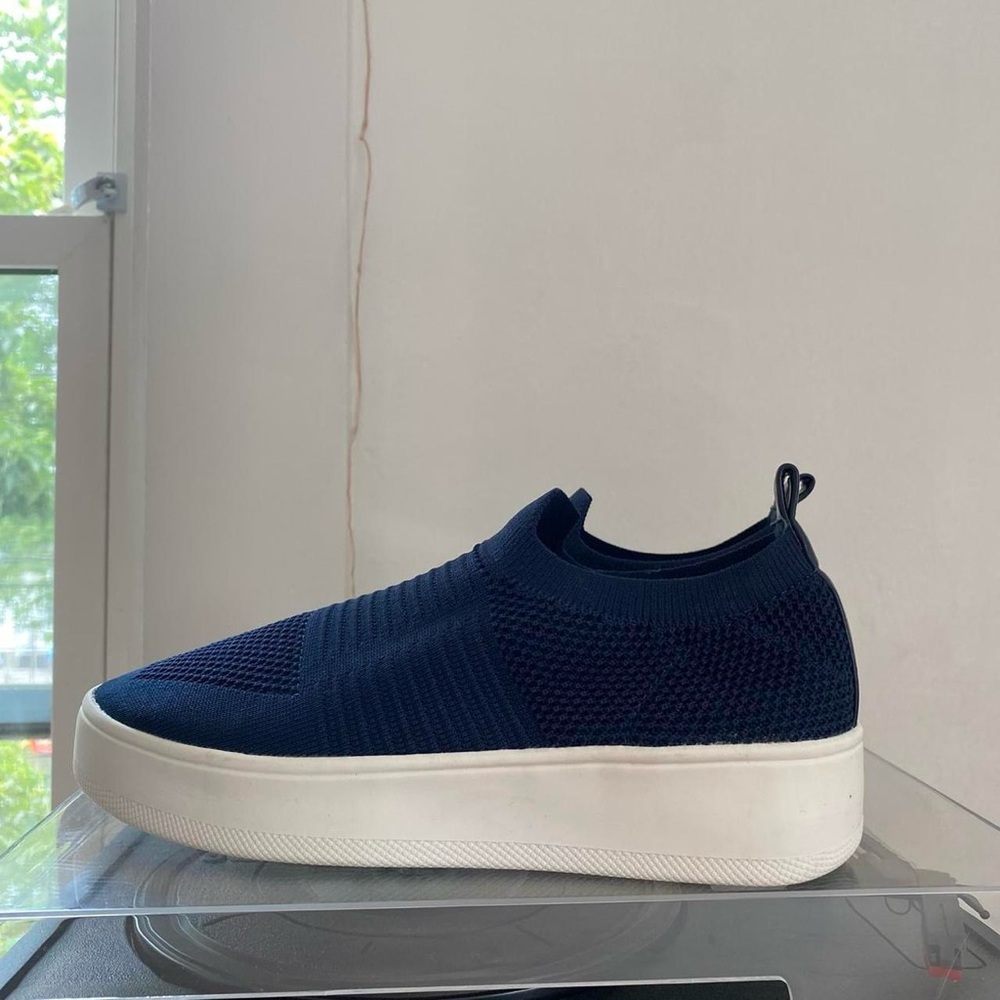 Women’s Steve Madden Navy Blue Slip-On Shoes